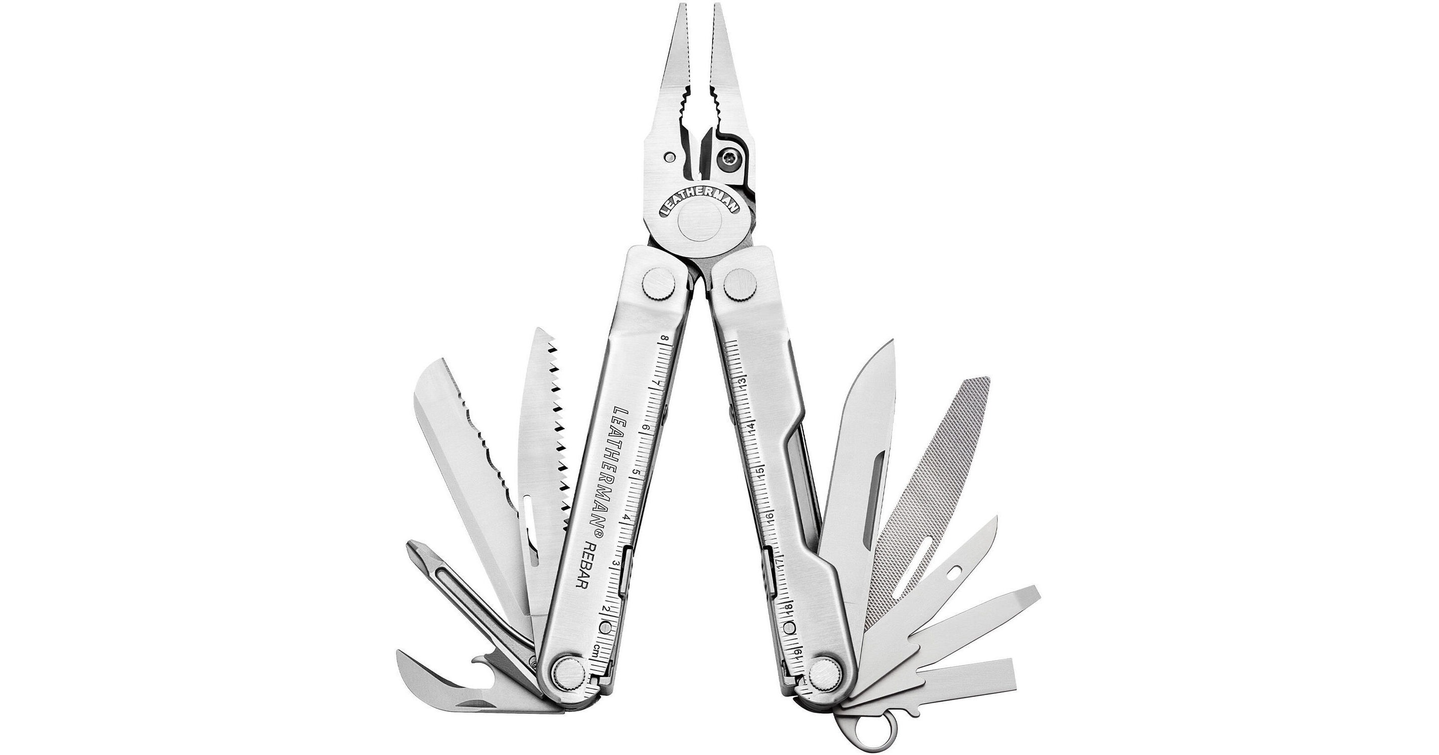 Leatherman Rebar MultiTool with Black Nylon Sheath 831548 B&H