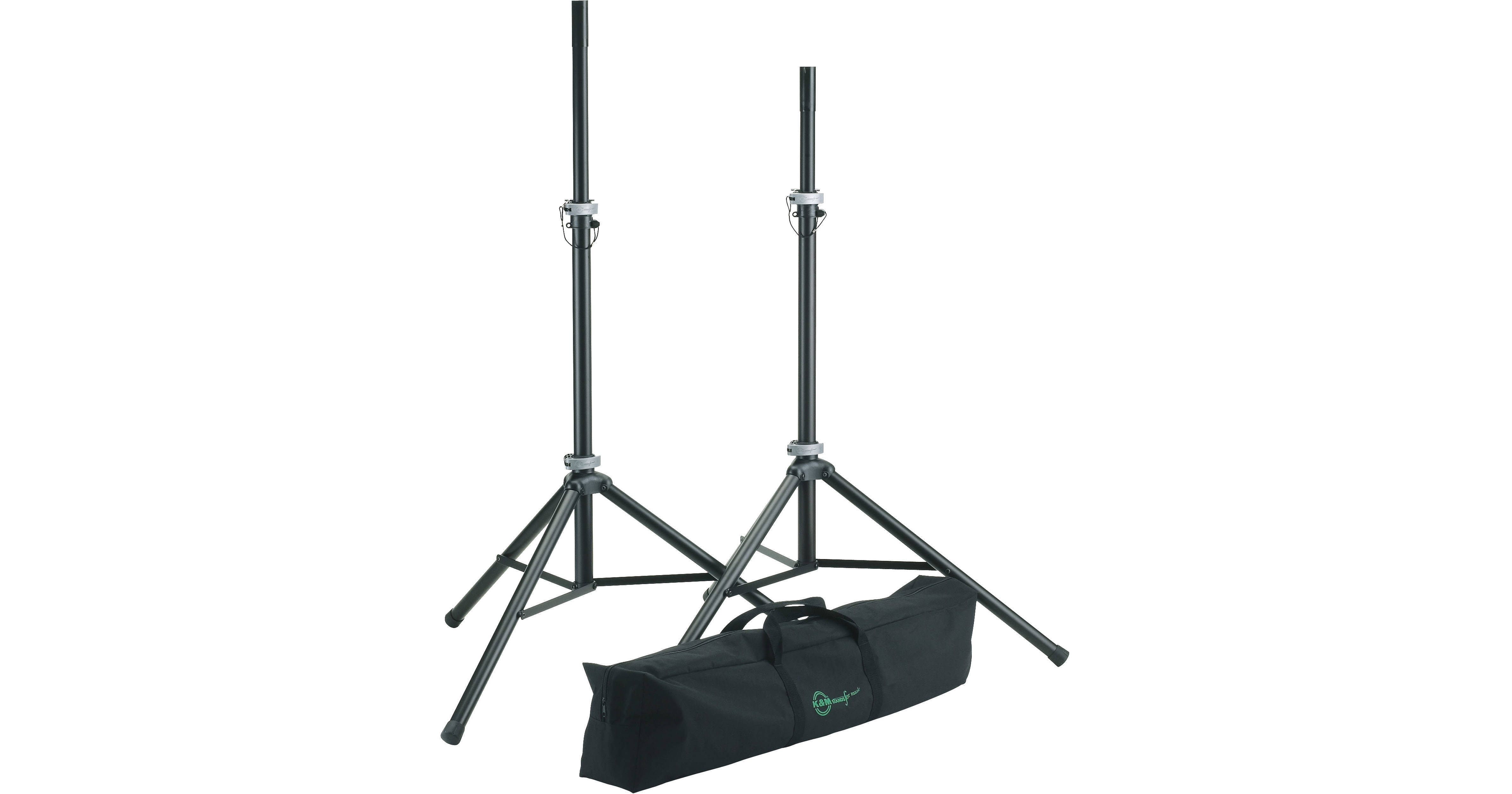 K&M 21459 Speaker Stand Package (Pair) 2145900055 B&H Photo