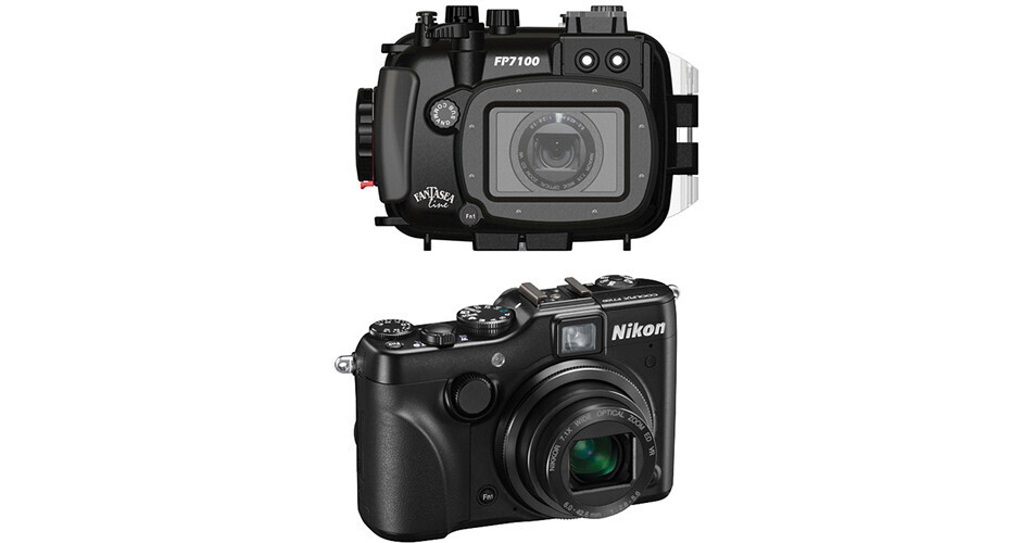 Fantasea Line FP7100 Housing with Nikon COOLPIX P7100 Digital