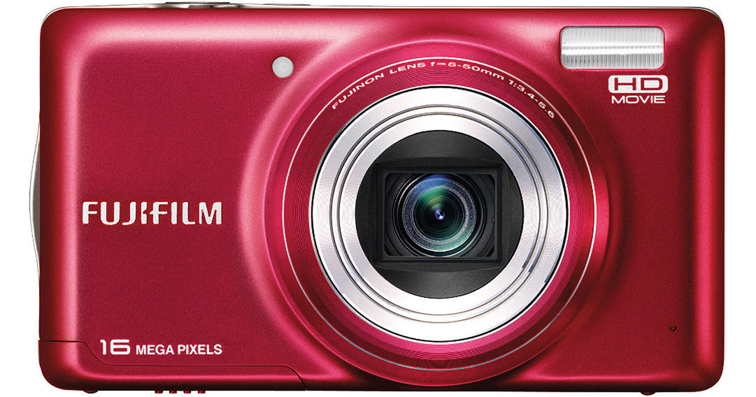 FUJIFILM FinePix T400 Digital Camera (Red) 16224177 B&H Photo