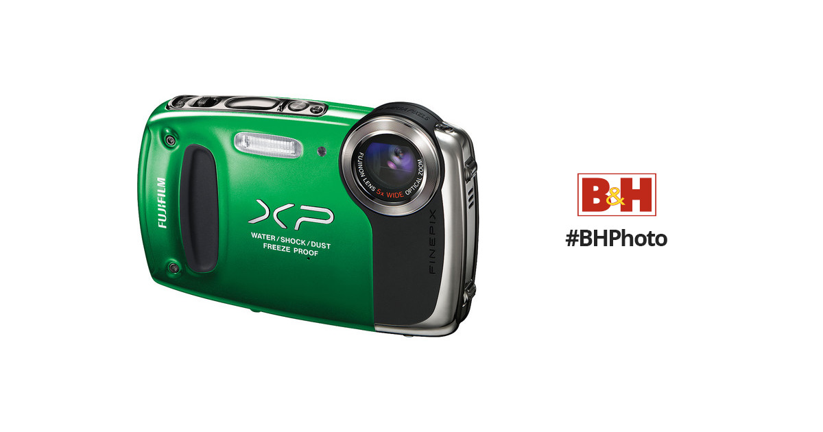 Green Fujifilm FinePix X Series XP50 14.4MP Digital Camera 