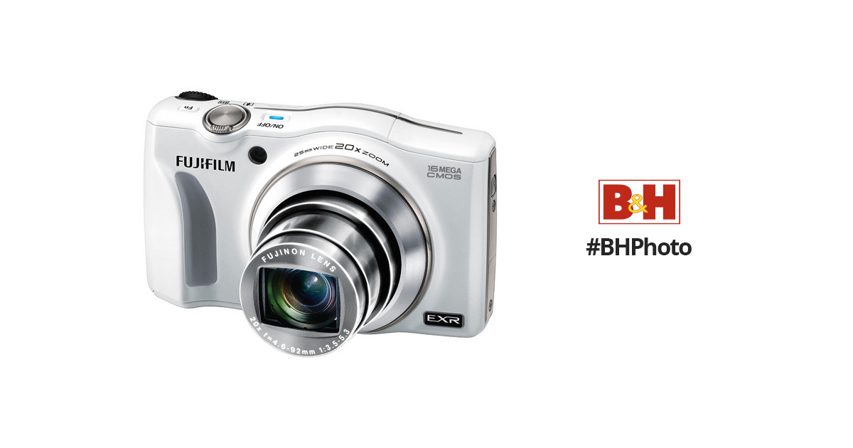 FUJIFILM FinePix F750EXR Digital Camera (White) 16228393 B&H