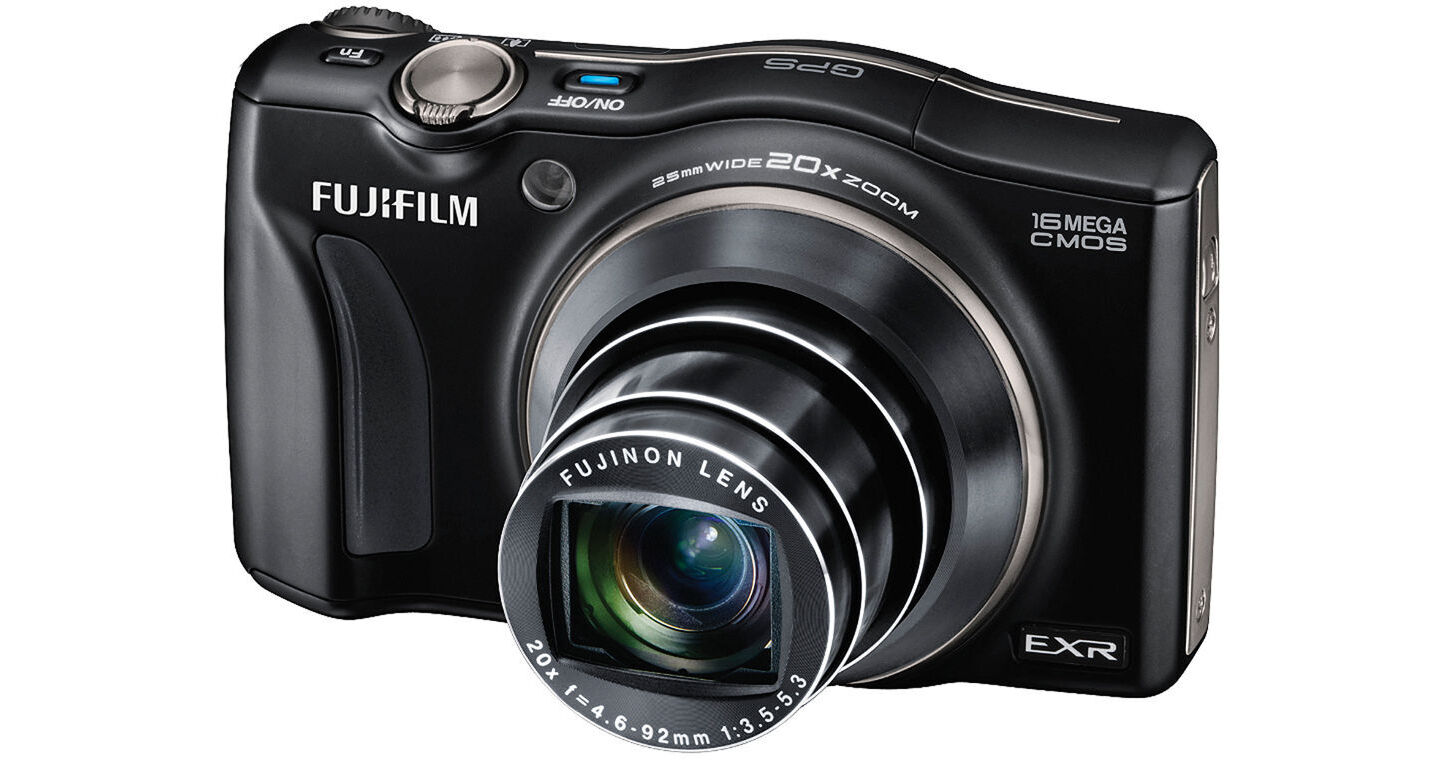 FUJIFILM FinePix F770EXR Digital Camera (Black) 16228549 B&H