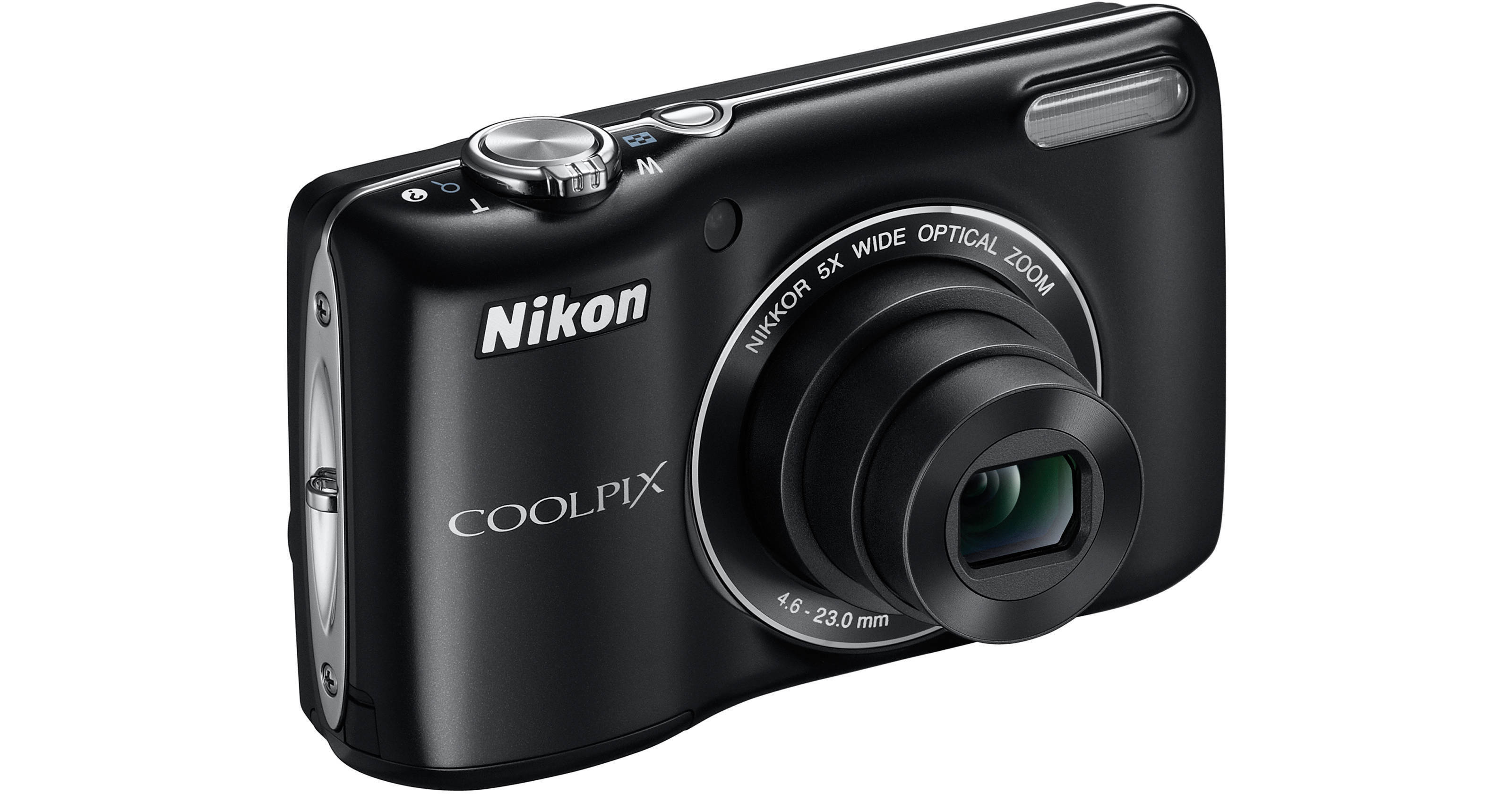 Nikon COOLPIX L26 16.1 MP Digital Camera with 5x Zoom NIKKOR Glass Lens and  3-inch LCD (Red) (OLD MODEL)