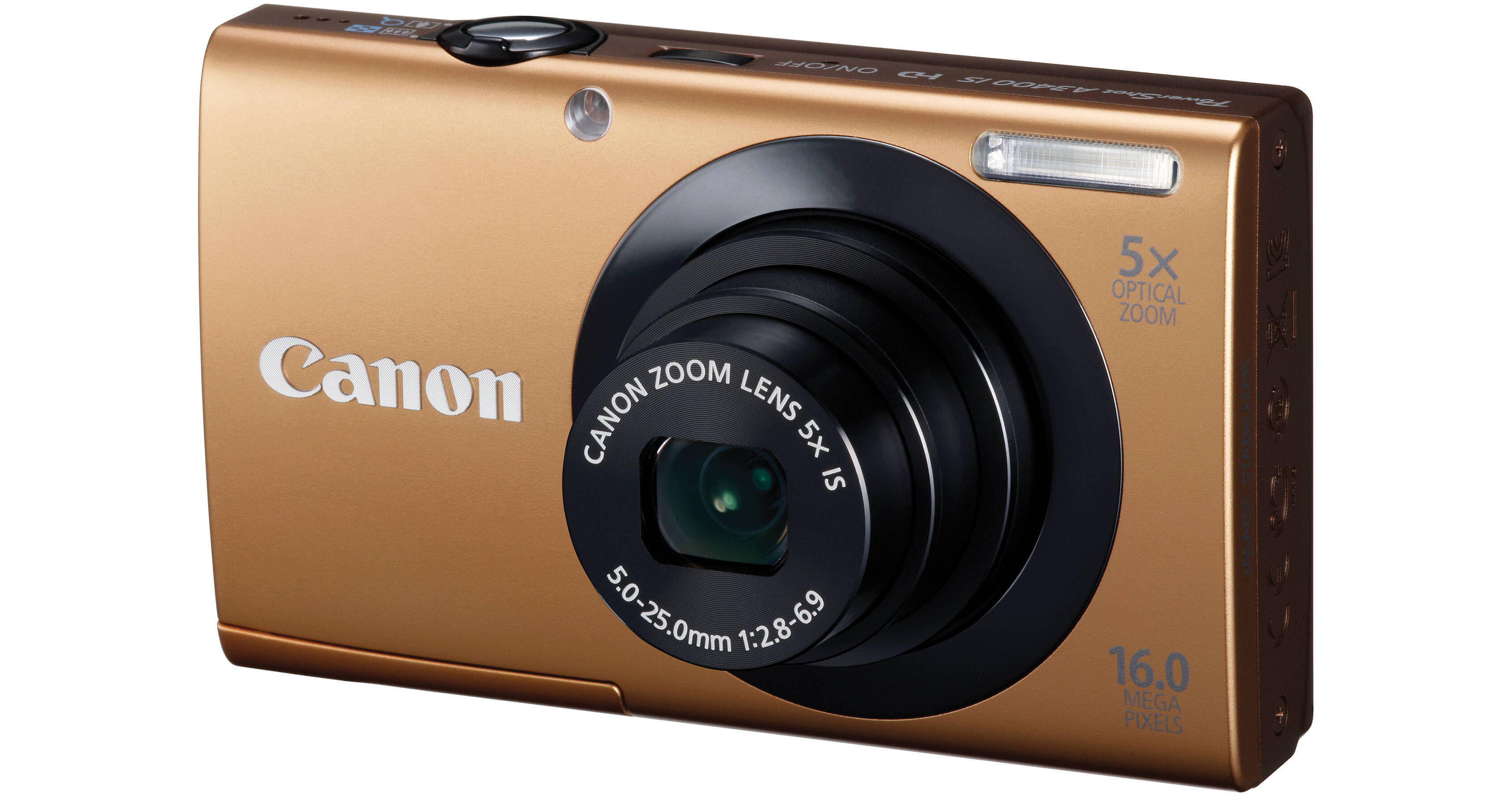 Canon PowerShot A3400 IS Touch Screen Digital Camera 6187B001