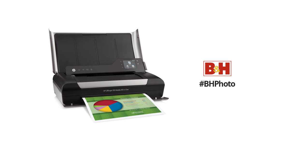 Op de loer liggen Gorgelen Vloeibaar HP Officejet 150 Mobile Color All-in-One Inkjet Printer
