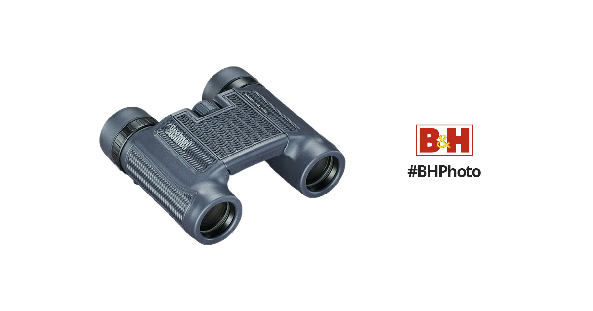 Bushnell H2O Binocular 10x25mm Roof Prism Water/Fogproof Black 130105 
