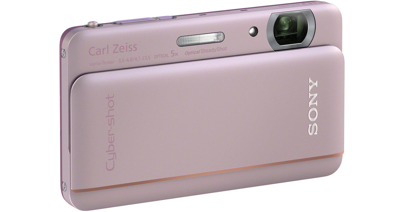 Sony Cybershot DSCTX66 Digital Camera (Pink) DSCTX66/P B&H