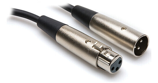 Cable XLR Hembra a Macho 6 mts Hosa XLR-120