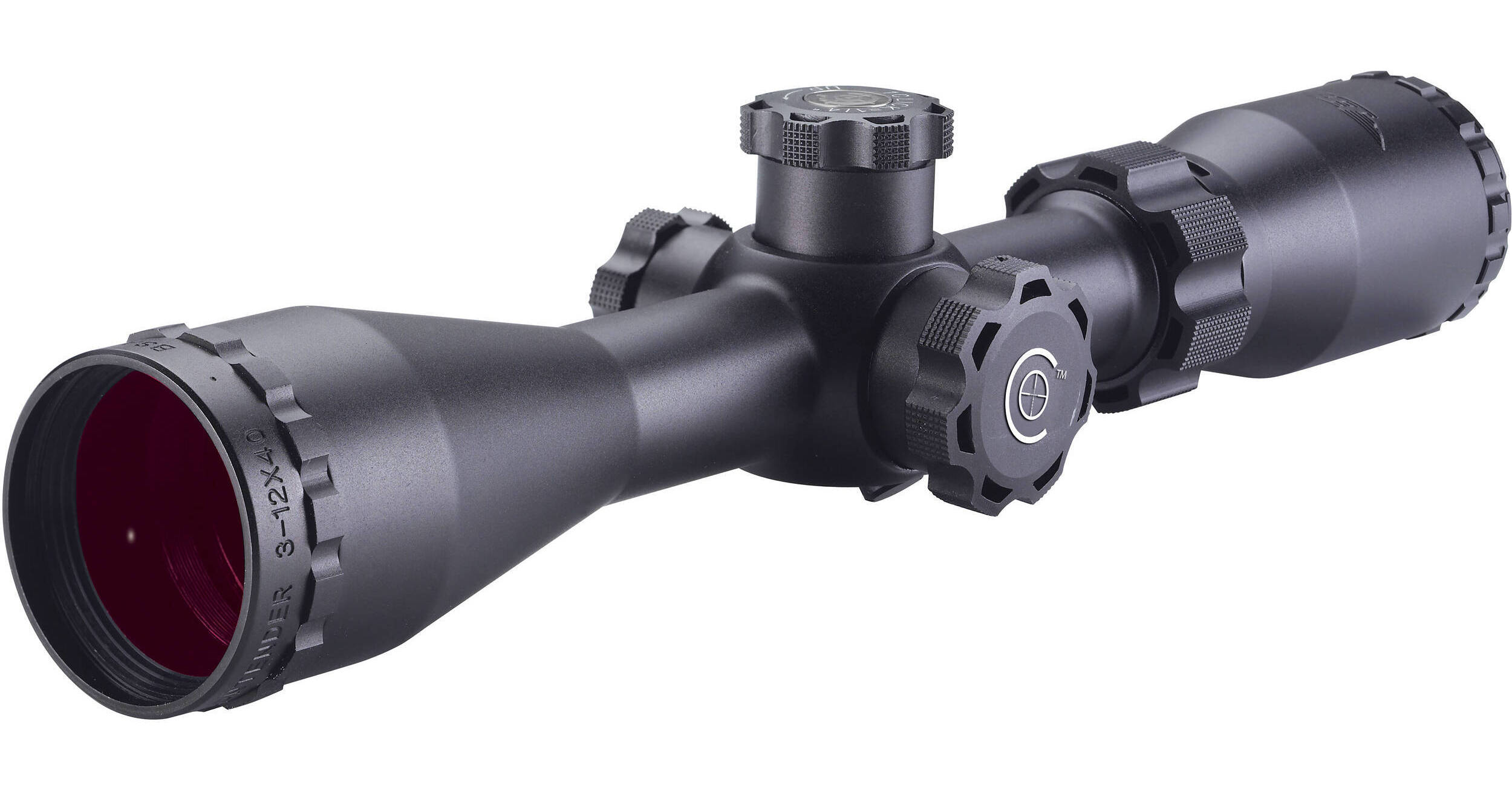 BSA Optics Contender 312X40 Rifle Scope (Black Matte)