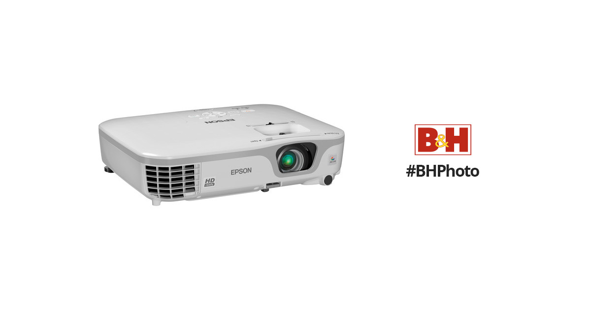 Epson PowerLite Home Cinema 710HD Projector V11H475020 B&H Photo