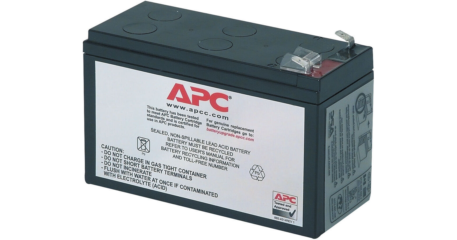 APC Replacement Battery Cartridge #17 - RBC17 - UPS Battery Replacements 