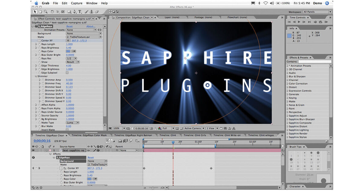 sapphire plugin for after effects cs4 free download