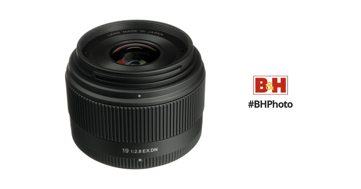 Sigma 19mm f/2.8 EX DN Lens for Olympus/ Panasonic Micro 400963