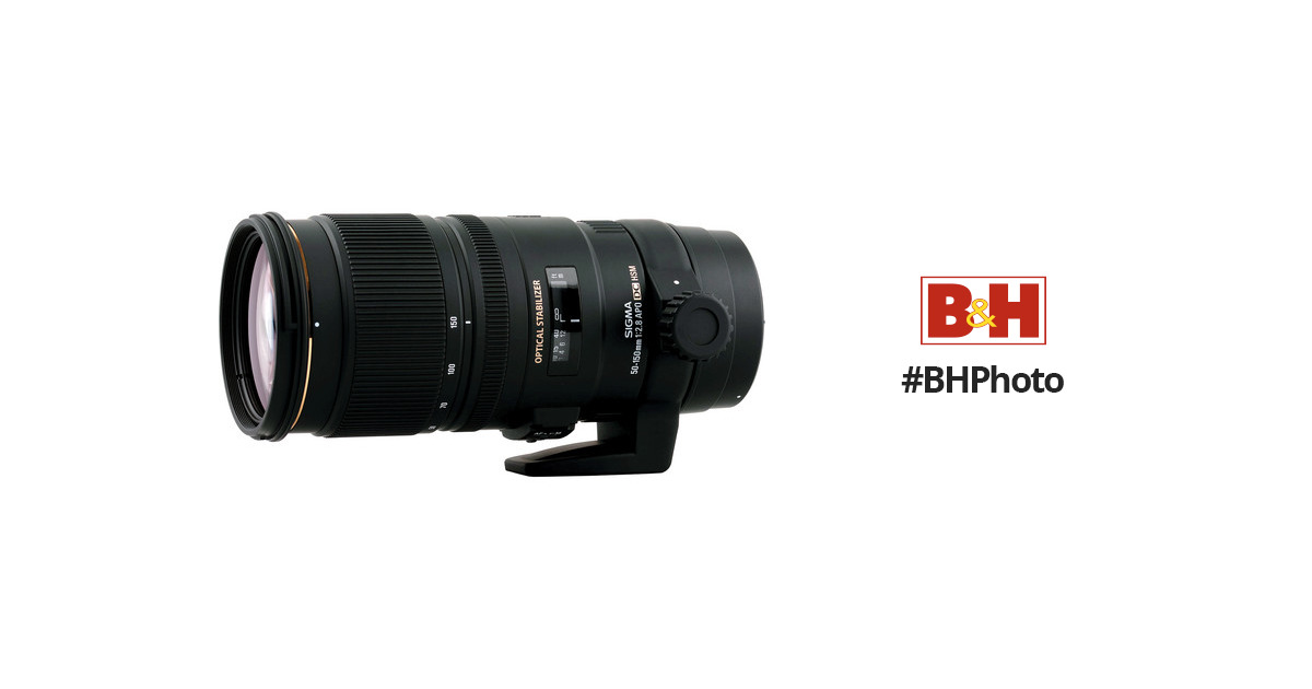 Sigma 50-150mm f/2.8 EX DC OS HSM APO Lens for Nikon F 692-306
