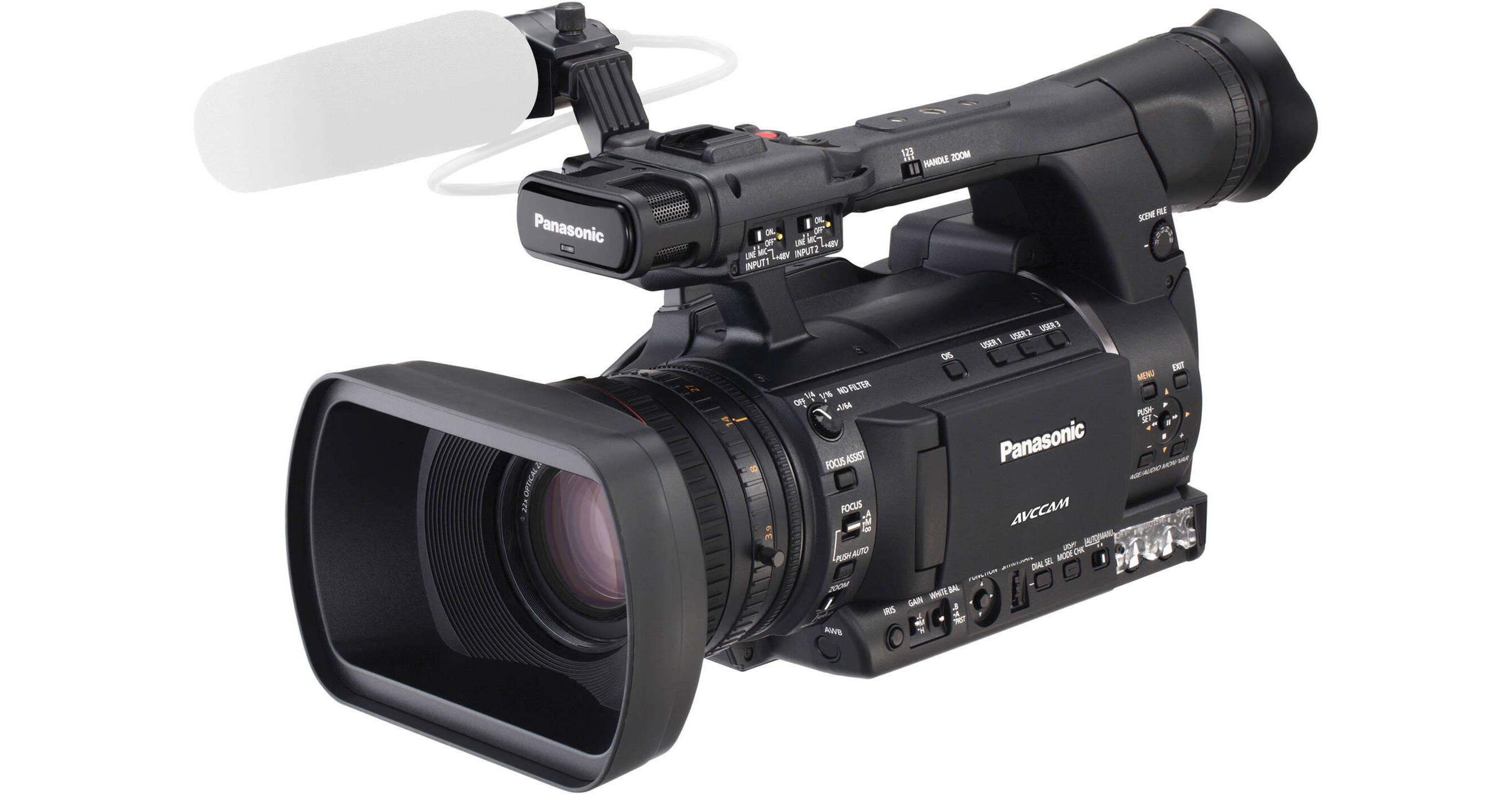 Panasonic AG-AC160A AVCCAM HD Handheld Camcorder AG-AC160APJ B&H