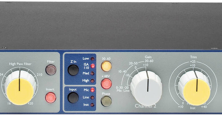 Focusrite ISA Two Rackmount 2-Channel Microphone Preamp