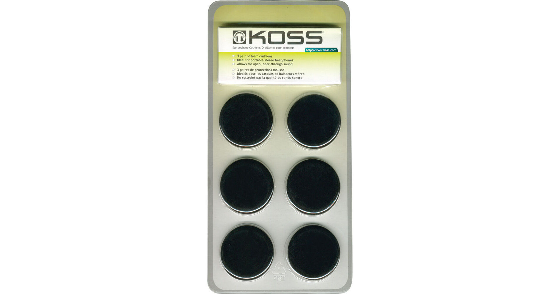 Koss Portable Replacement Cushions 159071 Bh Photo Video