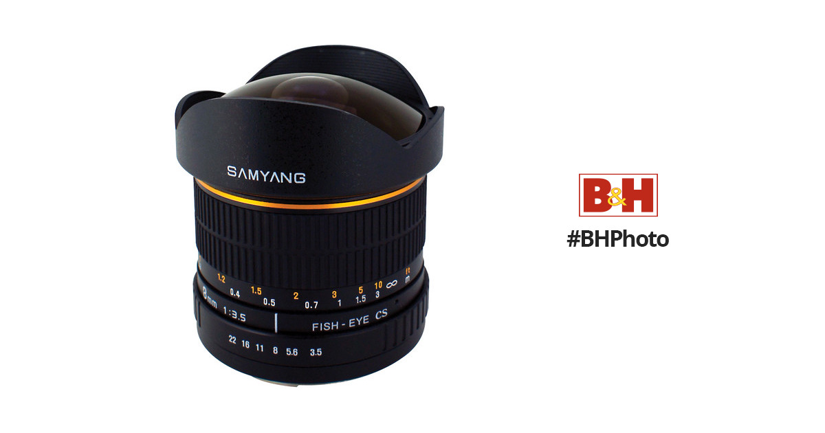 Samyang 8mm Ultra Wide Angle f/3.5 Fisheye Lens for Pentax