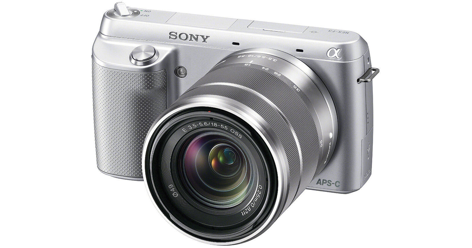 Sony Alpha NEXF3 Mirrorless Digital Camera with 1855mm