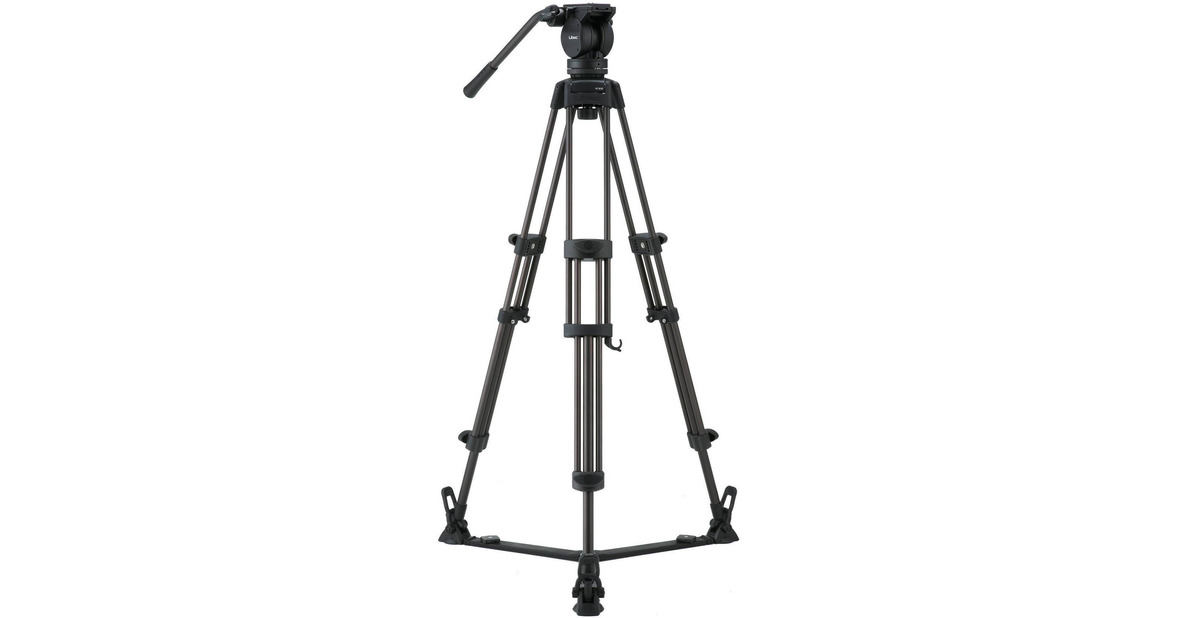 Libec LX5 Tripod With Pan and Tilt Fluid Head and Floor LX5 B&H