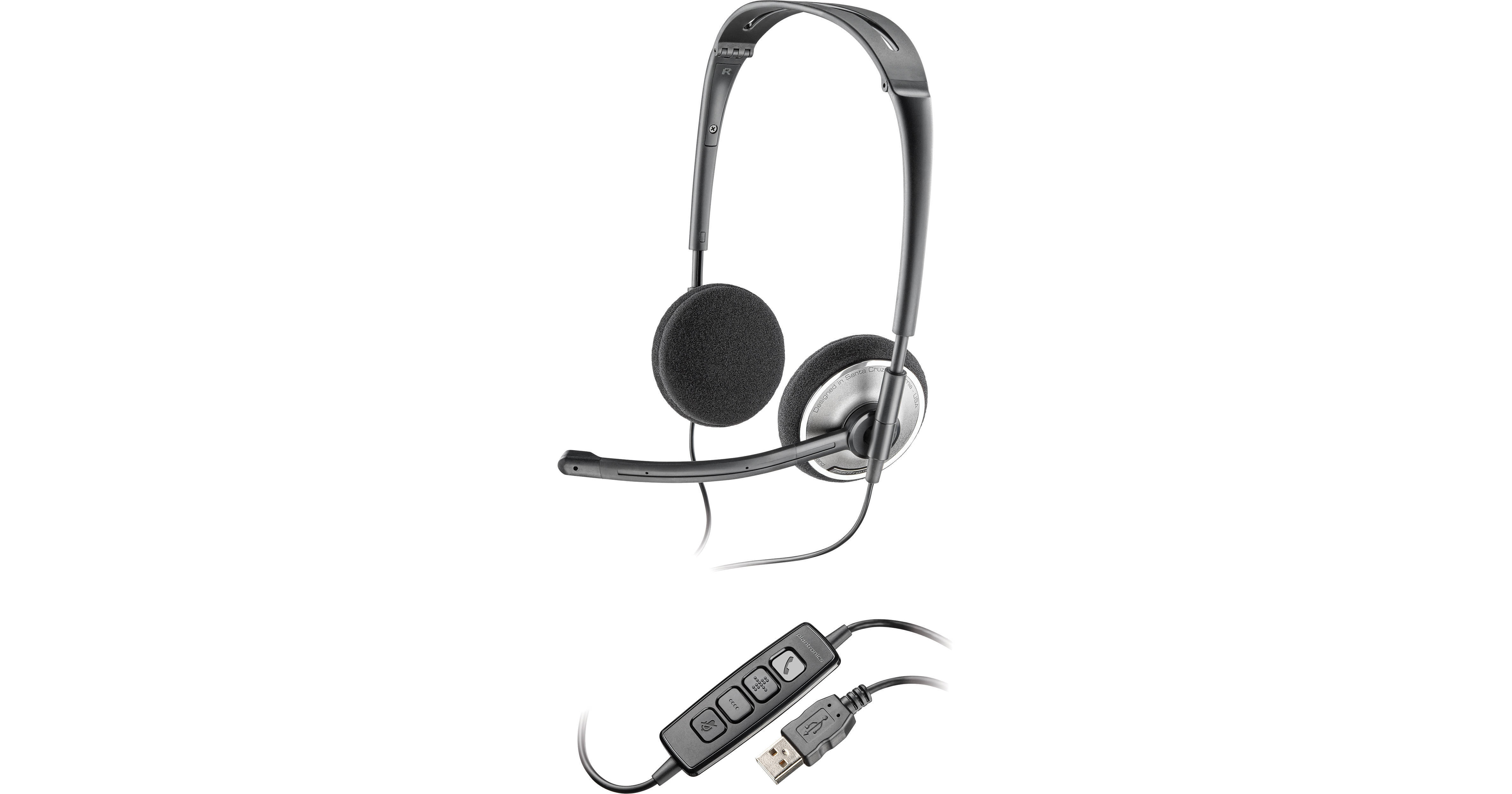 plantronics plnaudio478 stereo usb headset for mac