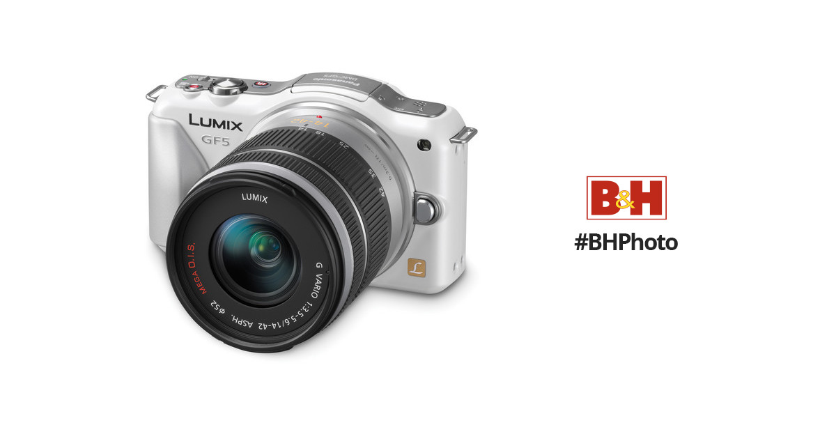 【最安通販】DMC-GF5 ホワイトカラーLUMIX デジタルカメラ