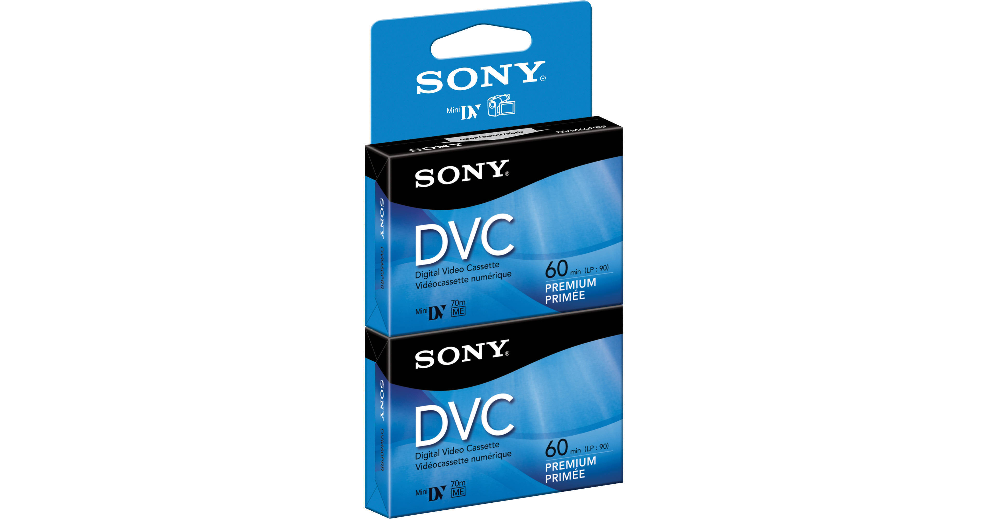 Sony DVM60PRR 60Minute Premium Mini DV Cassette DVM60PRR/2 B&H
