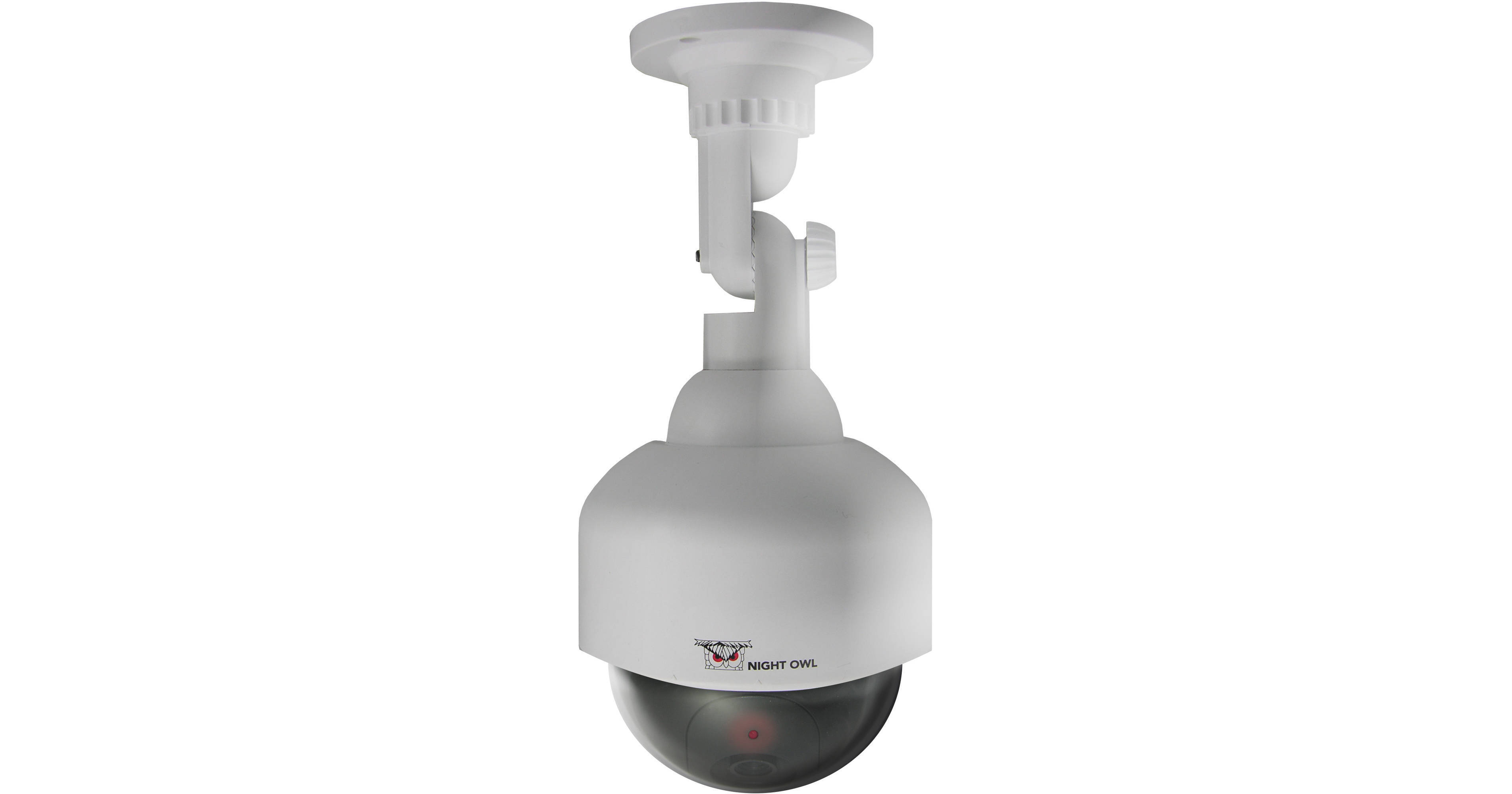 Night Owl Decoy PTZ Camera with Flashing LED (White) DUMPTZW