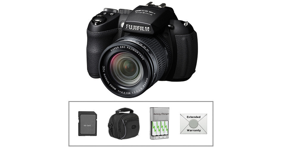 FUJIFILM FinePix HS25EXR Digital Camera with Deluxe Accessory