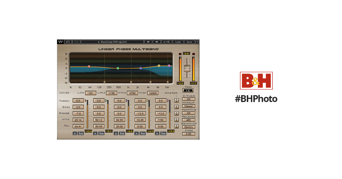 waves linear phase multiband compressor free download