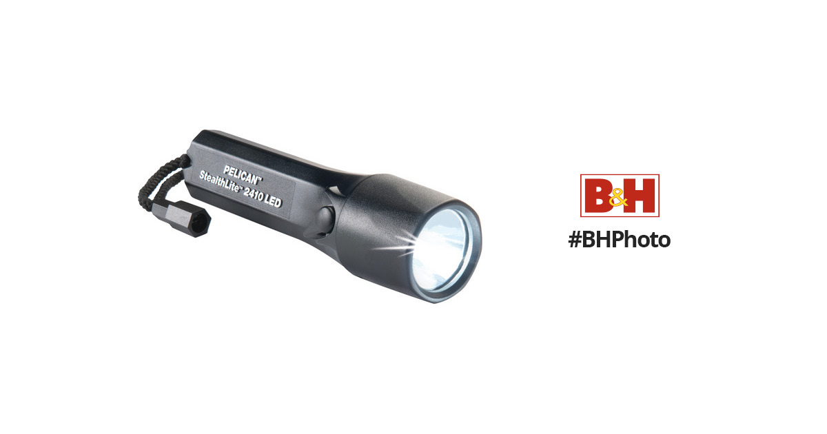 Pelican 2410 StealthLite Recoil LED Flashlight 2410-018-110 B&H