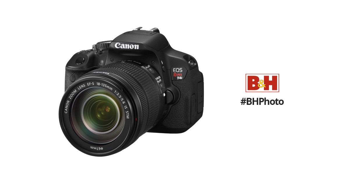 Canon EOS Rebel T4i Digital Camera with EF-S 18-135mm 6558B005