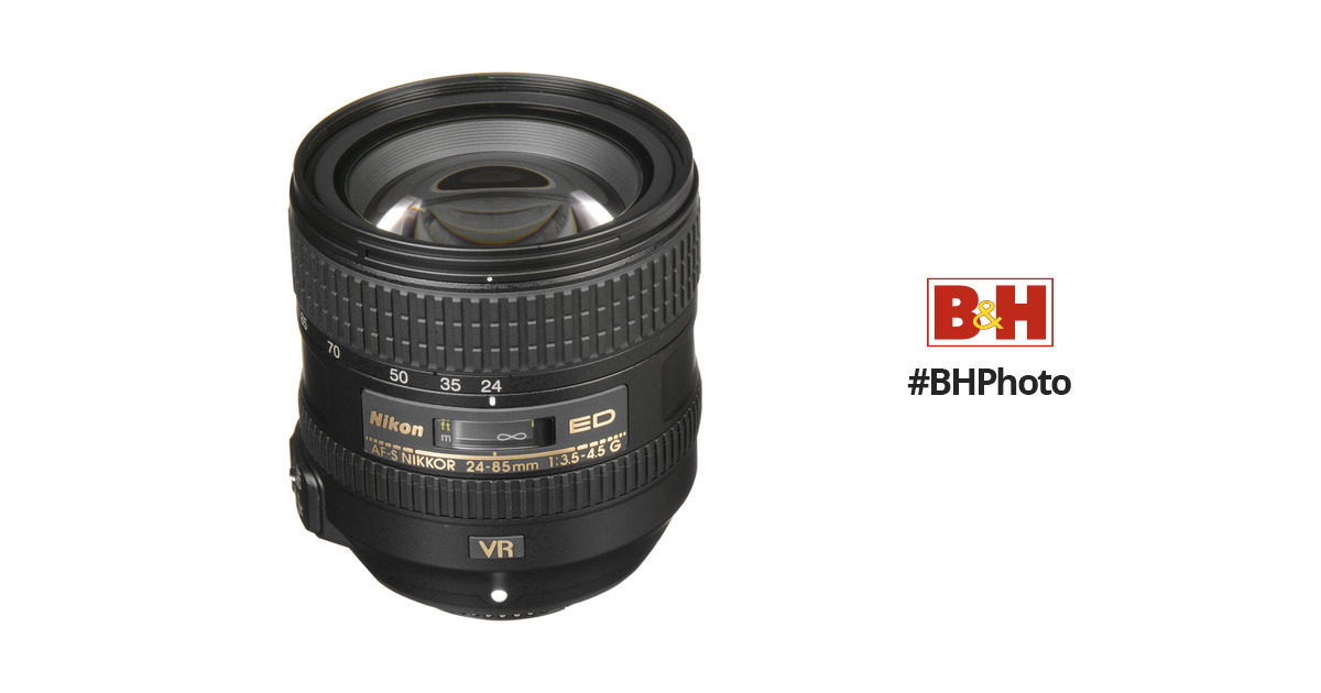 カメラ レンズ(ズーム) Nikon AF-S NIKKOR 24-85mm f/3.5-4.5G ED VR Lens