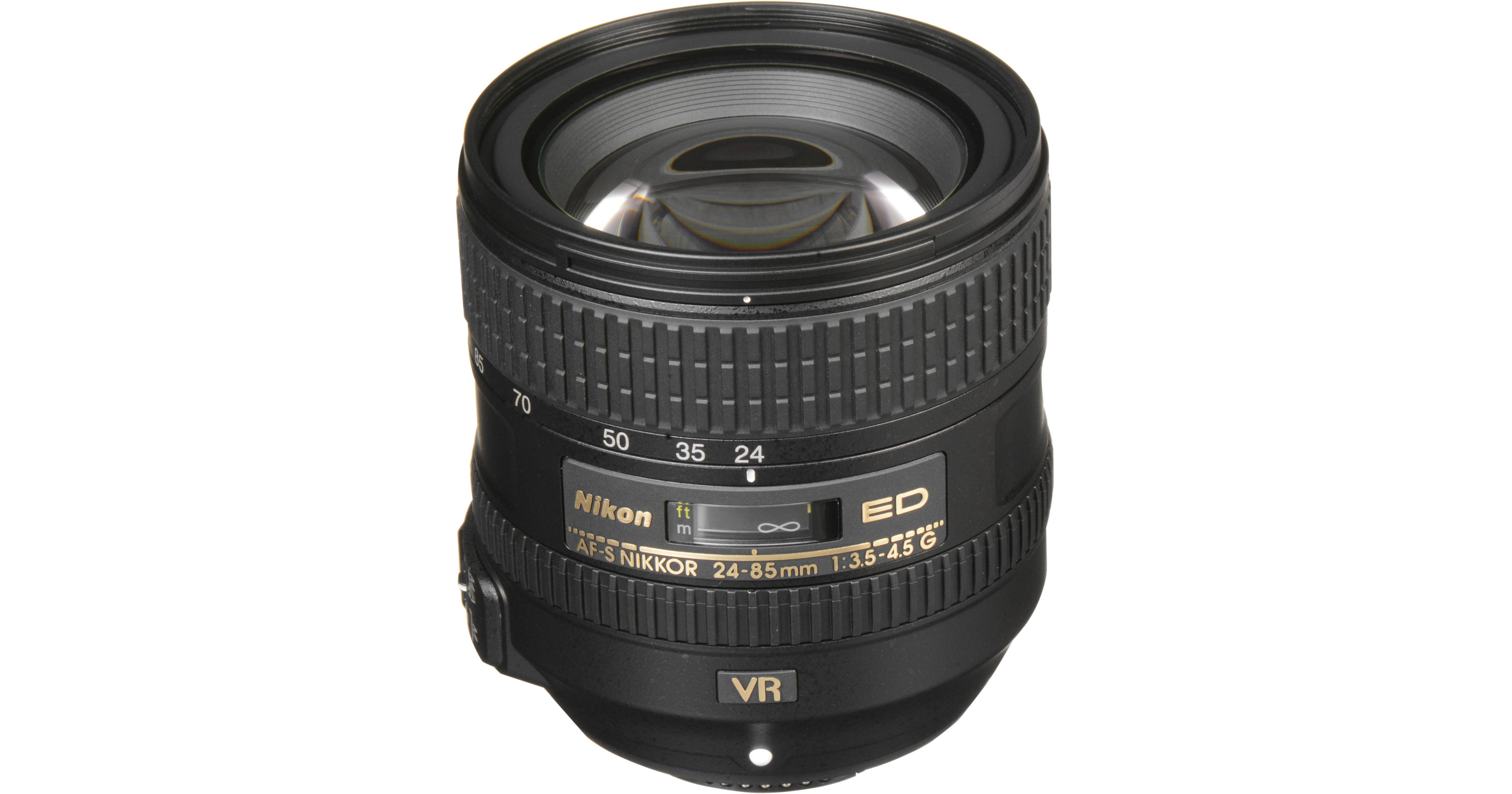 Nikon AF-S NIKKOR 24-85mm f/3.5-4.5G ED VR Lens 2204 B&H Photo