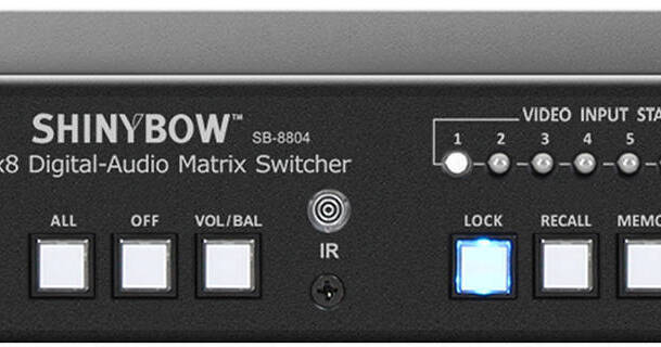 Shinybow SB-8804 8 X 8 Composite Video Matrix Switcher