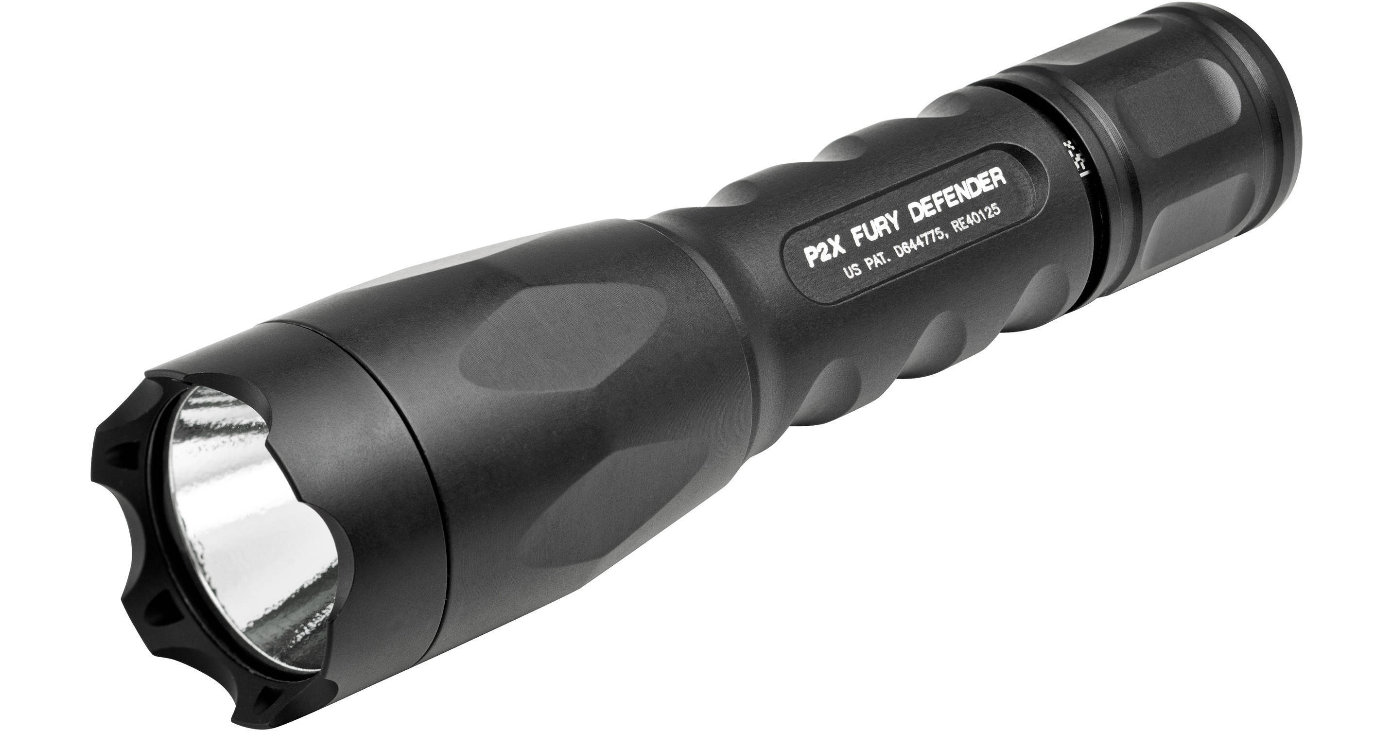 SureFire P2X Fury Defender LED Flashlight P2XD-A-BKQ B&H Photo