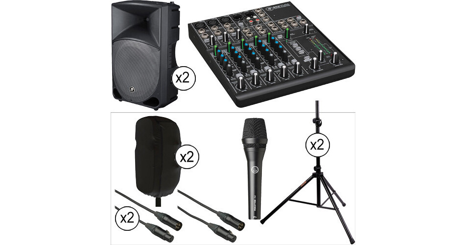 Mackie TH15A THUMP 400W 15" 2Way Active Loudspeaker Large Kit
