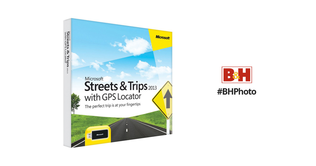 microsoft streets and trips 2014 with gps