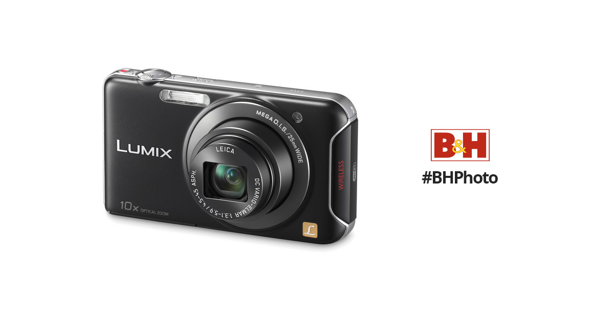 Panasonic Lumix DMC-SZ5 Digital Camera (Black) DMC-SZ5K B&H