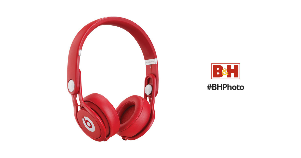 Beats by Dr. Dre Mixr - Lightweight DJ Headphones (Red)