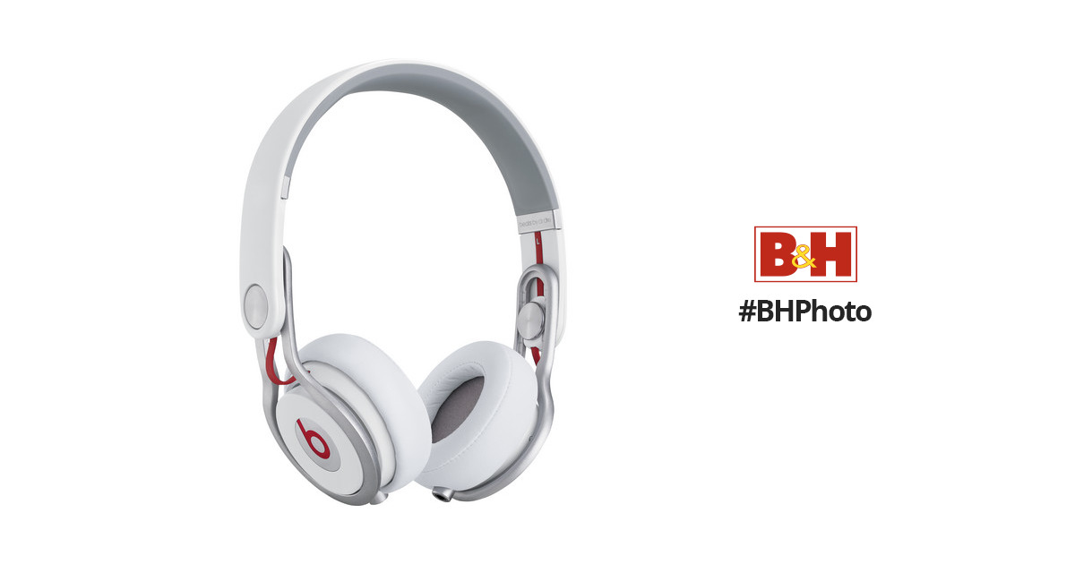 Beats Mixr Wired On-Ear Headphone - White : Electronics