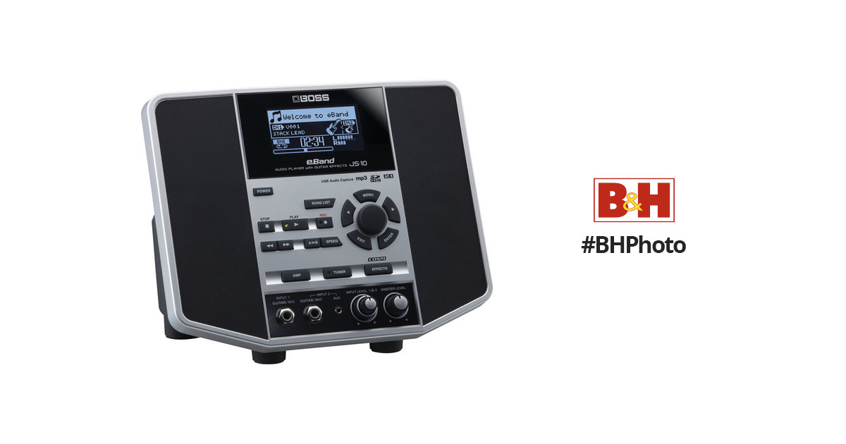 BOSS eBand JS-10 Audio Player with Guitar Effects JS-10 B&H