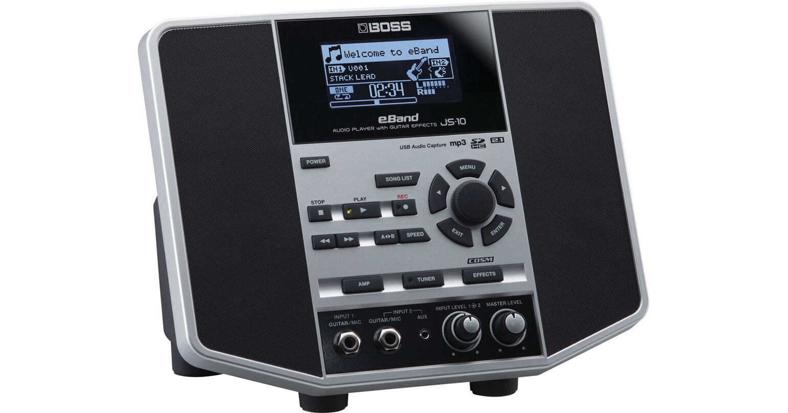 BOSS eBand JS-10 Audio Player with Guitar Effects JS-10 Bu0026H