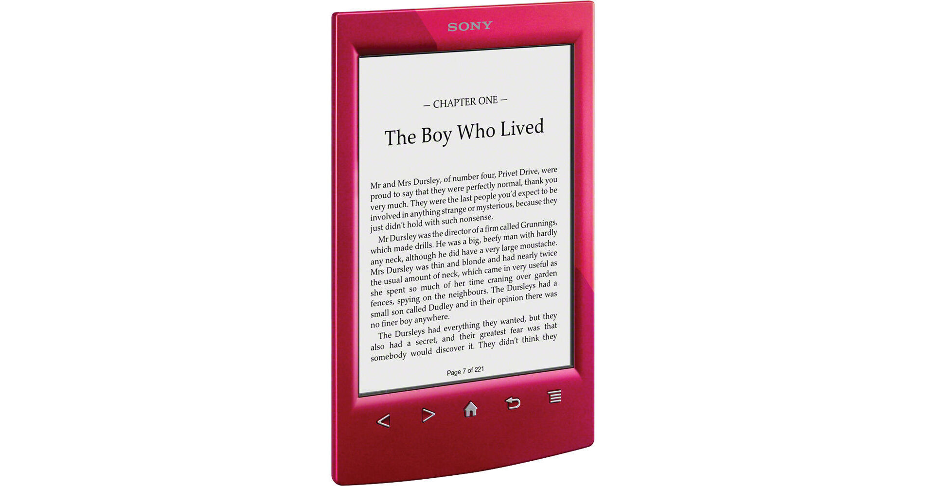 Sony PRS-T2 eReader (Red) PRST2RC B&H Photo Video