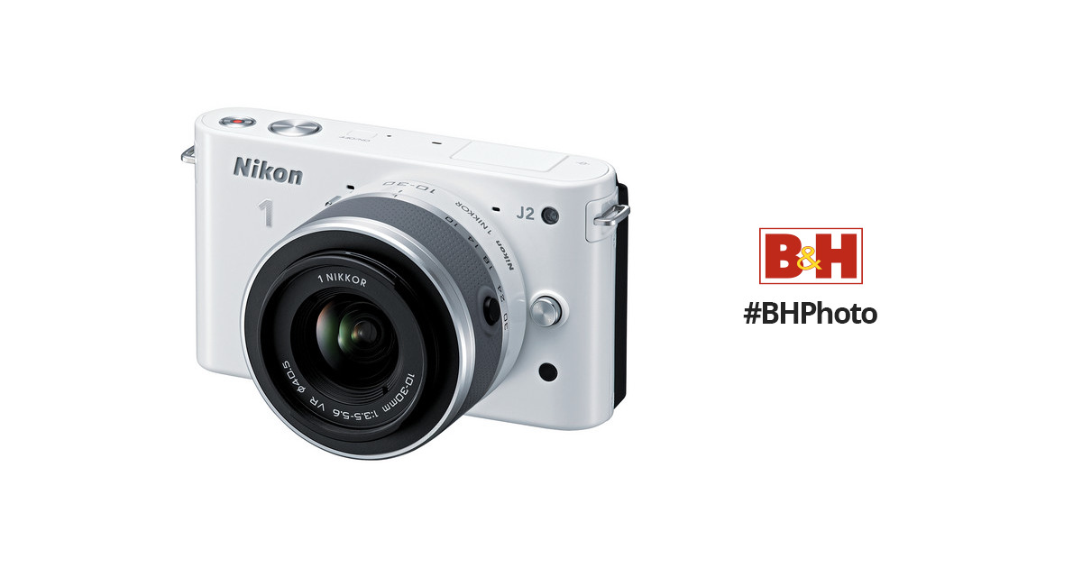 Nikon 1 J2 Mirrorless Digital Camera with 10-30mm VR Zoom 27573