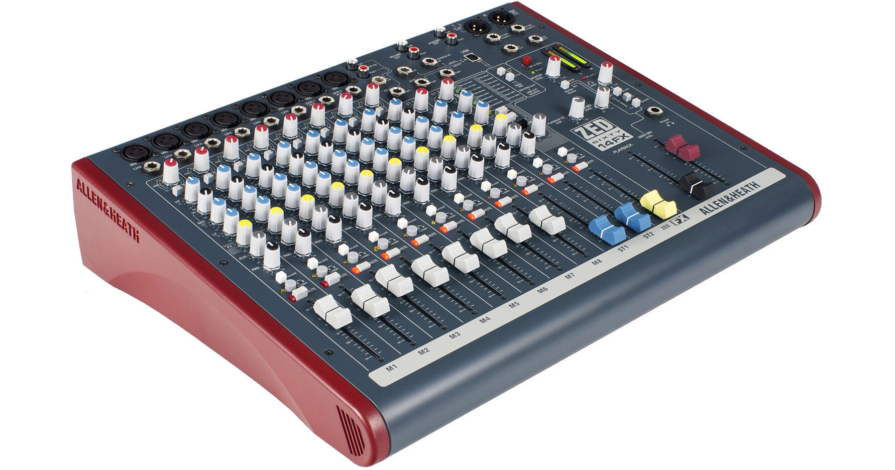 Allen & Heath ZED60-14FX Live and Studio Mixer with Digital FX and USB Port