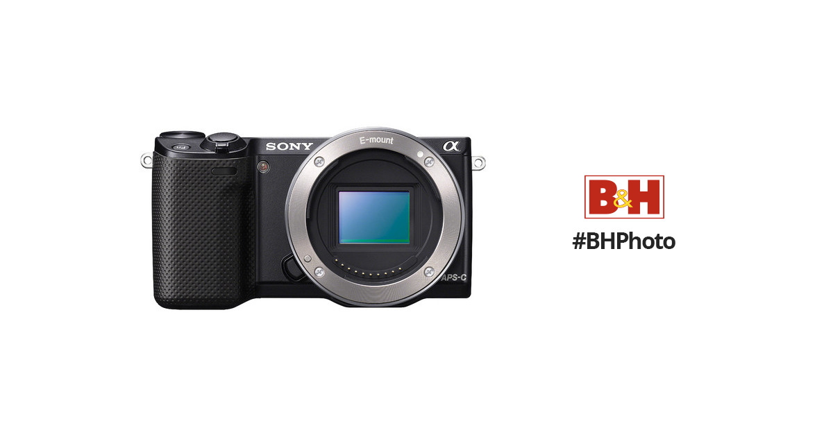 Sony Alpha NEX-5R Mirrorless Digital Camera NEX5R/B B&H Photo