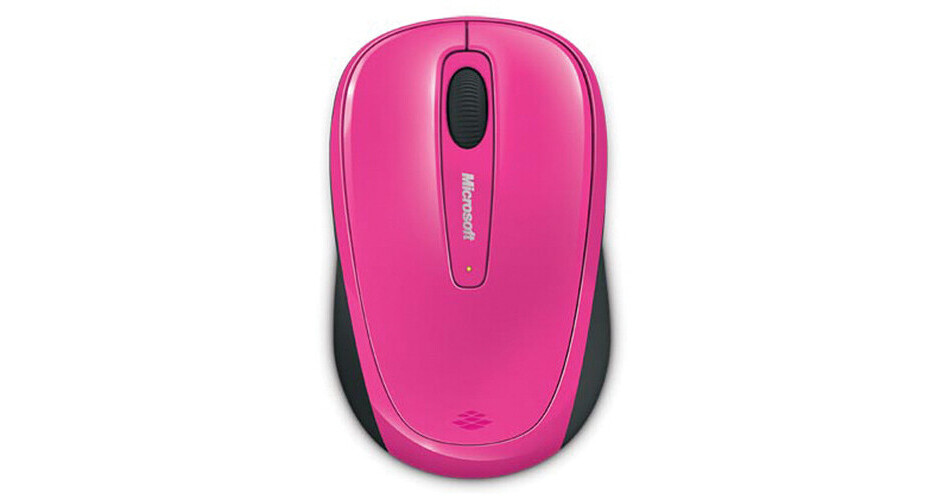 pink microsoft wireless mouse