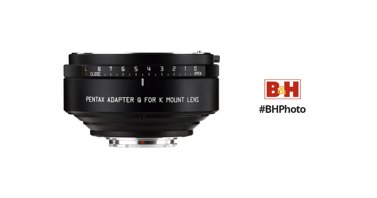 Pentax Adapter Q for K-mount Lenses 39977 B&H Photo Video